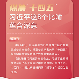 圖解：謀篇“十四五”，習(xí)近平這8個(gè)比喻蘊(yùn)含深意